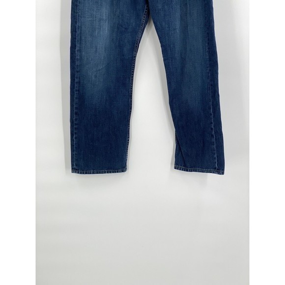 Levis 569 Men's Jeans 36 X 30 Loose Straight Blue‎ - Picture 3 of 8